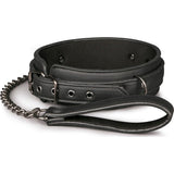 Fetish collar With Leash - Adult Toys