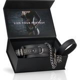 Fetish collar With Leash - Adult Toys