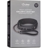 Fetish collar With Leash - Adult Toys
