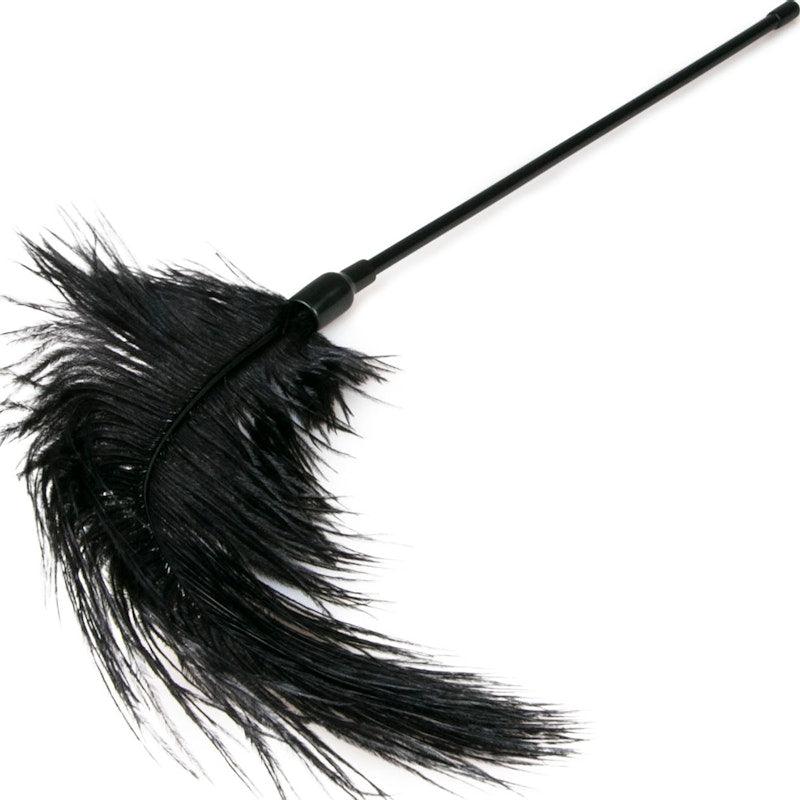 Fetish Collection Black Feather Tickler – Intimate BDSM Tease Toy - Adult Toys