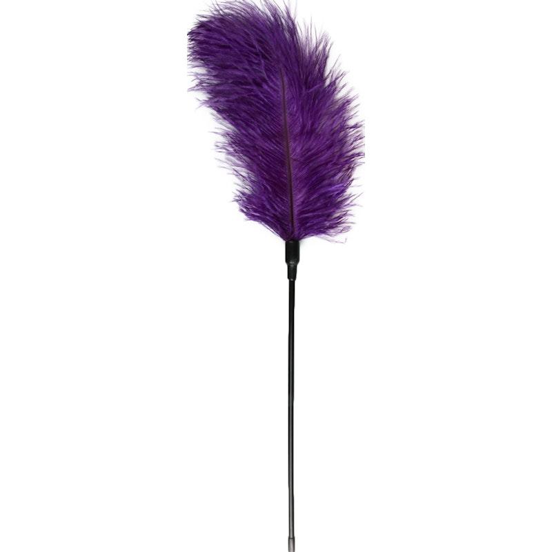Fetish Collection Purple Feather Tickler – Intimate BDSM Tease Toy - Adult Toys