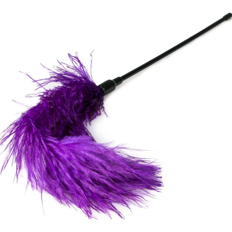 Fetish Collection Purple Feather Tickler – Intimate BDSM Tease Toy - Adult Toys