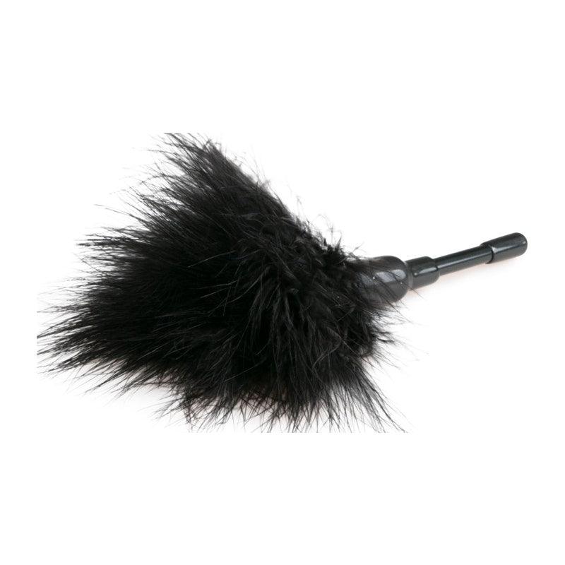 Fetish Collection Tickler - Small Black Feather Teaser for Foreplay - Adult Toys