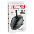 Fetish Fantasy Series Body Dock Inflatable Love Ball Cushion Black Dildo - DONGS