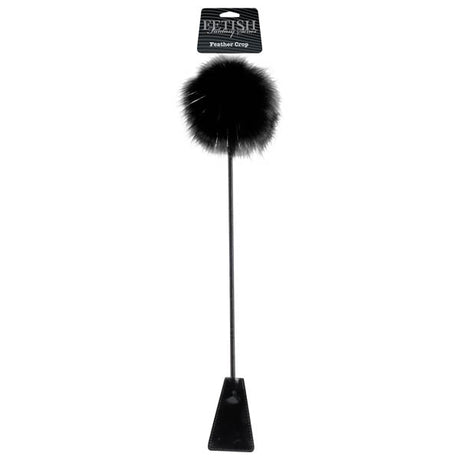 Fetish Fantasy Series Limited Edition Feather Crop - Black Feather Crop - BONDAGE - TOYS