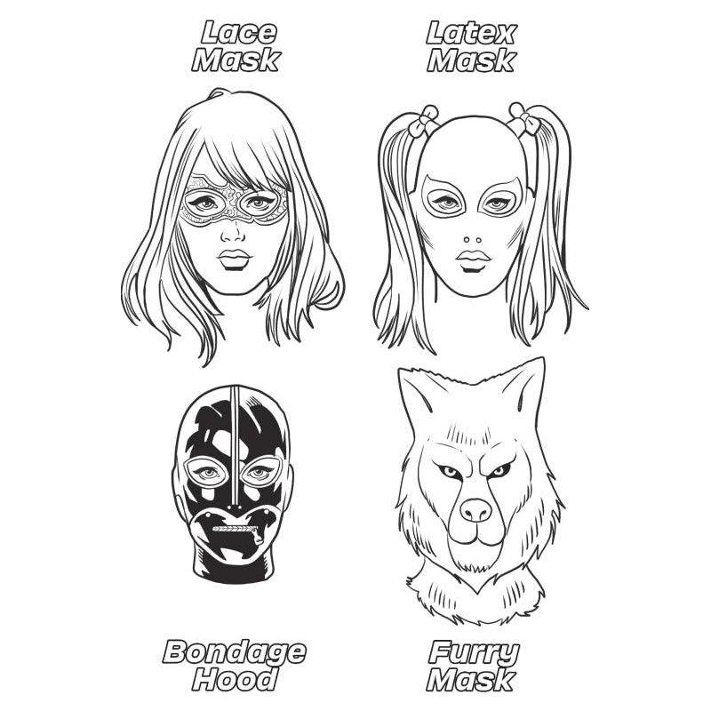 Fetishes Are Fun Colouring Book - Adult Toys
