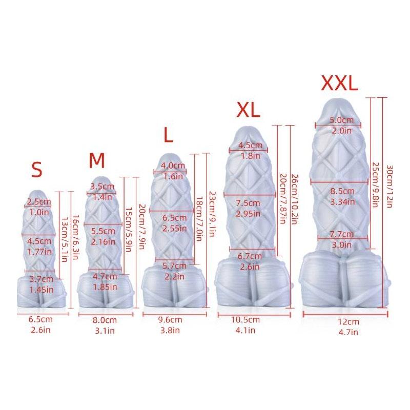Fetishique Liquid Silicone Dildo Medium - Adult Toys