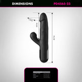 FFS Sonix Silicone Thruster Vibrator with Flicking Clit Stim - VIBRATORS