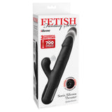 FFS Sonix Silicone Thruster Vibrator with Flicking Clit Stim - VIBRATORS