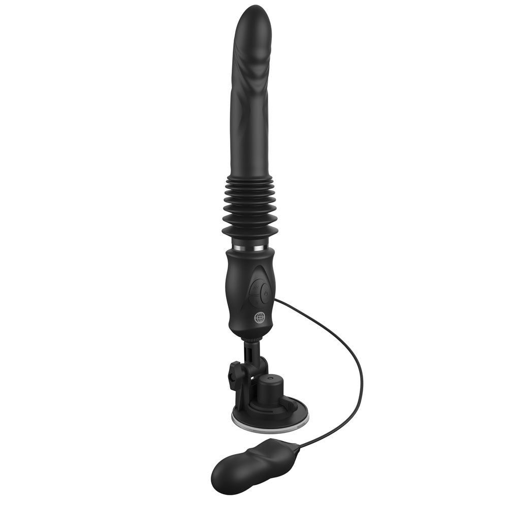 FFS Ultimate Silicone Thruster - Black - USB Rechargeable Vibrator - VIBRATORS