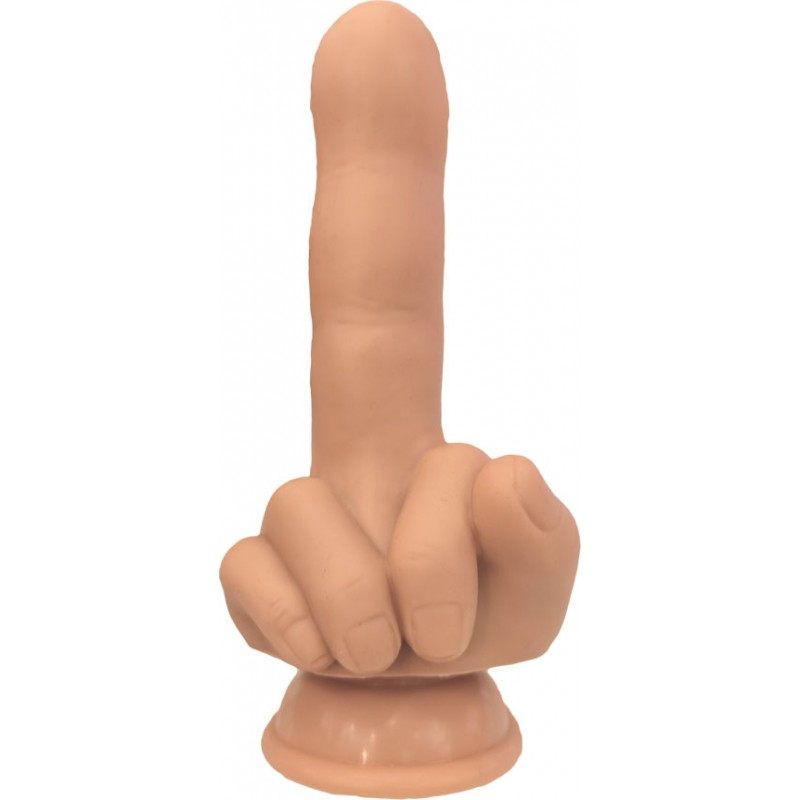 Finger Fest Dildo Flip Off Flesh - Adult Toys