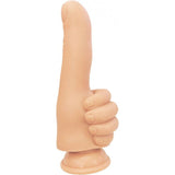 Finger Fest Dildo Thumbs Up Flesh - Adult Toys