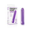 Finger Poke - Purple - Purple 10 cm USB Rechargeable Bullet - BULLETS & EGGS