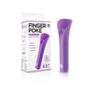 Finger Poke - Purple - Purple 11.4 cm USB Rechargeable Bullet - BULLETS & EGGS