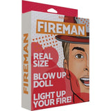 Fireman Inflatable Doll - Adult Toys