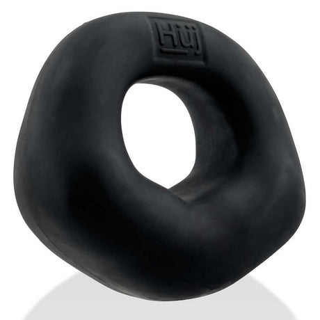 Fit Bulge Hung Style Cockring Black - Adult Toys