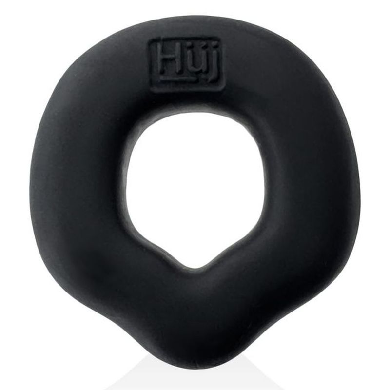 Fit Grips 2 Pc Ergo Cockring Black Red - Adult Toys
