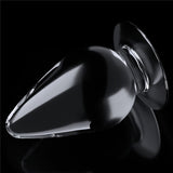 Flawless Clear Anal Plug 4.5'' - Clear - ANAL TOYS
