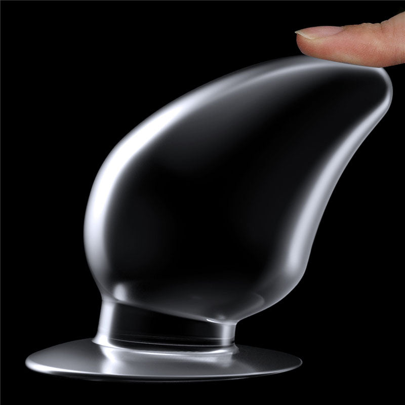 Flawless Clear Anal Plug 4.5'' - Clear - ANAL TOYS