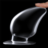 Flawless Clear Anal Plug 4.5'' - Clear - ANAL TOYS
