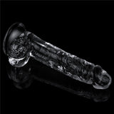 Flawless Clear Dildo 7.5'' - Clear 19 cm - DONGS