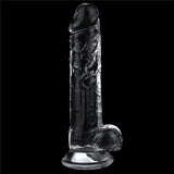 Flawless Clear Dildo 7.5'' - Clear 19 cm - DONGS