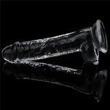 Flawless Clear Dildo 7.5'' - Clear 19 cm - DONGS