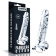 Flawless Clear Dildo 7.5'' - Clear 19 cm - DONGS