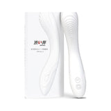 Flexible Bending Silicone Vibrator White - Adult Toys