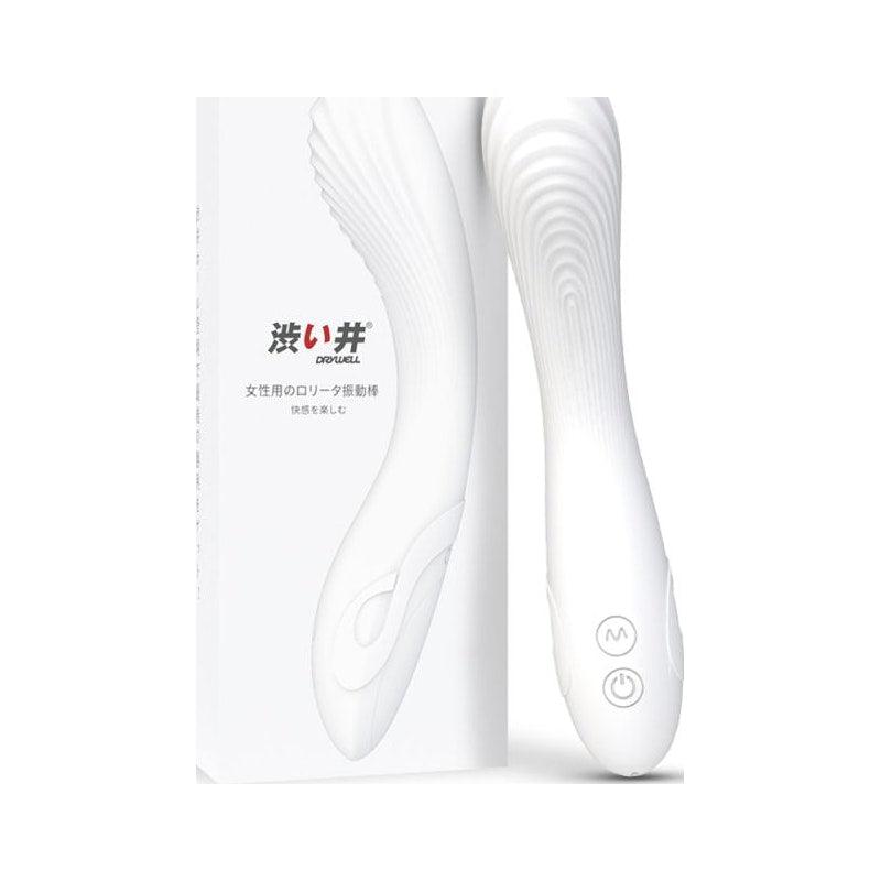 Flexible Bending Silicone Vibrator White - Adult Toys