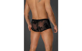Flock Embroidery Short - Shorts - Lingerie