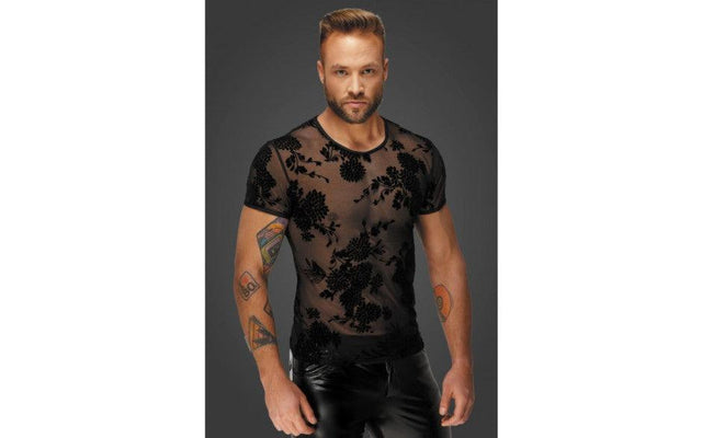 Flock Embroidery T-Shirt - Naughty by Nature Adult Store