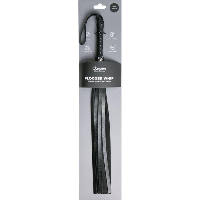Flogger Whip Leather - Adult Toys