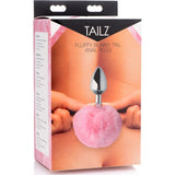 Fluffy Bunny Tail Anal Plug - Adult Toys