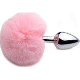 Fluffy Bunny Tail Anal Plug - Adult Toys