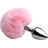 Fluffy Bunny Tail Anal Plug - Adult Toys