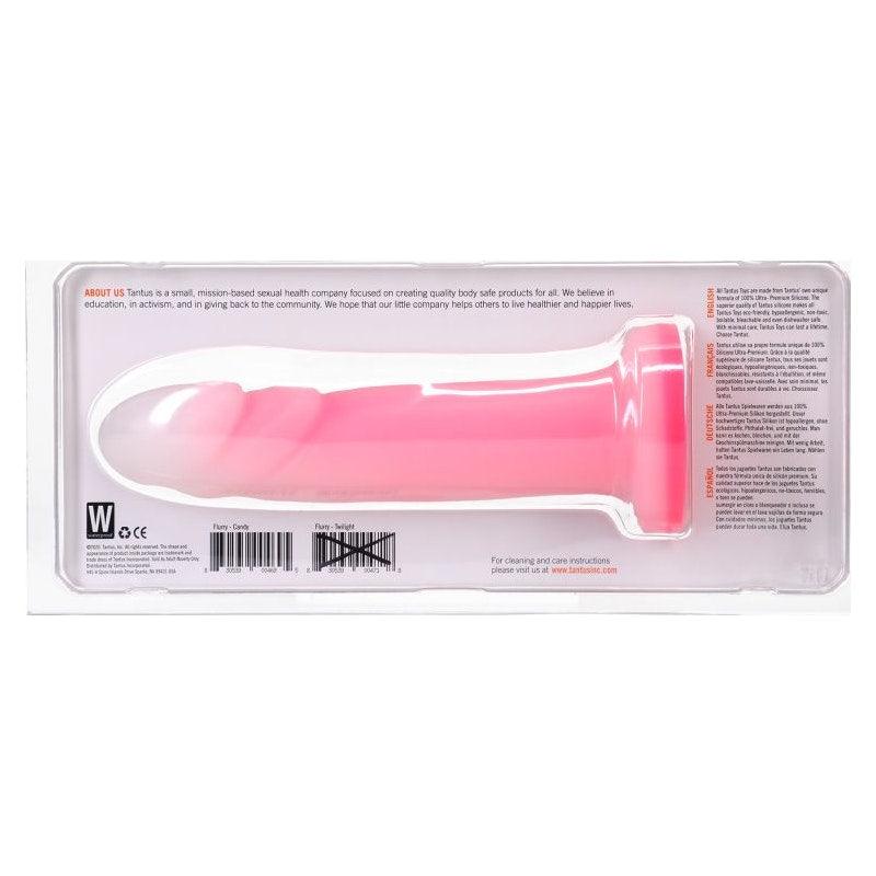 Flurry Dual Density Dildo Rose Quartz - Adult Toys