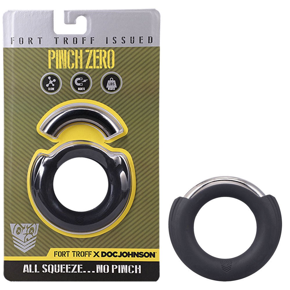 Fort Troff - Pinch Zero Ring - Black Cock Ring - COCK RINGS
