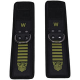 Fort Troff Tactical Wrist Cuffs Black Green Restraints - BONDAGE - TOYS