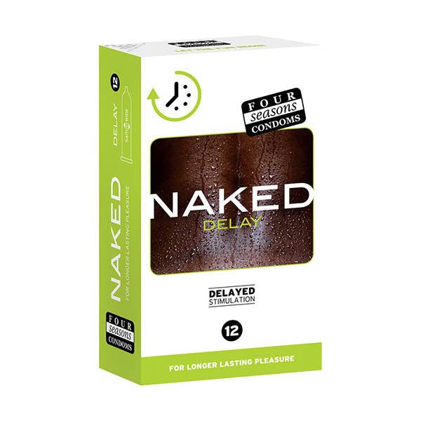 Four Seasons Naked Delay - Ultra Thin Condoms - 12 Pack - CONDOMS