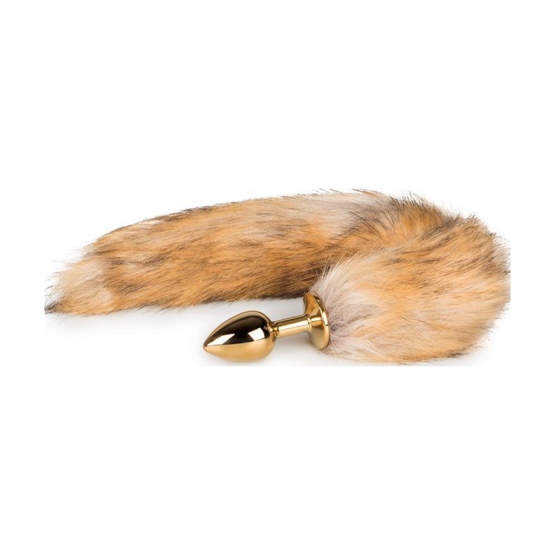 Fox Tail No. 1 - Gold Plug - Adult Toys
