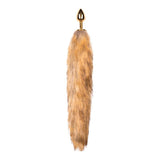 Fox Tail No. 1 - Gold Plug - Adult Toys