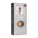 Fox Tail No. 2 Silver Plug - Adult Toys