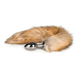 Fox Tail No. 2 Silver Plug - Naughty by Nature Adult Store