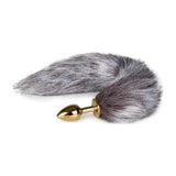 Fox Tail No. 5 - Gold Plug - Naughty by Nature Adult Store