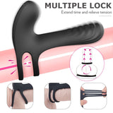 Frank Remote Control Vibrating Penis Shaft and Clit Stim Enhancer - Adult Toys