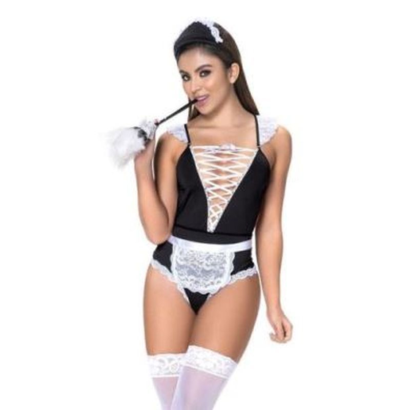 French Maid 3 Pc Set - Lingerie
