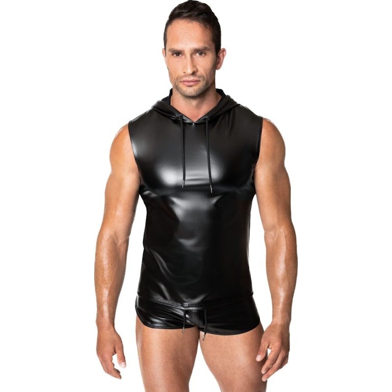 Frenzy Sleeveless Hoodie - Lingerie
