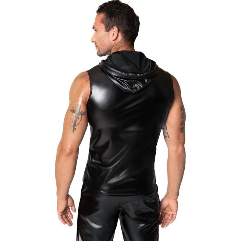 Frenzy Sleeveless Hoodie - Lingerie