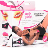 Frisky Remote Control Panty Vibrator – 10 - Function Silicone Vibe - Adult Toys